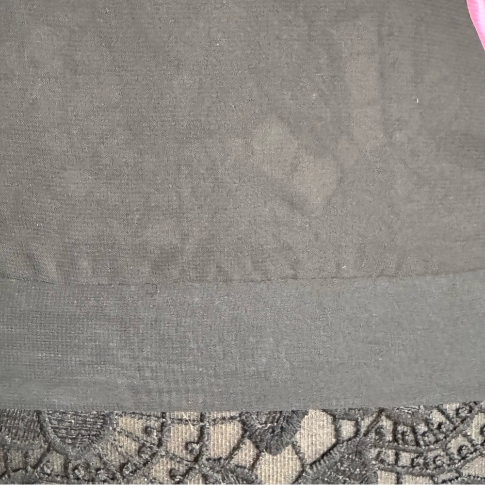 Vintage Black Sheer Long Sleeve Blouse with Vibrant Floral Design Small - Picture 12 of 14